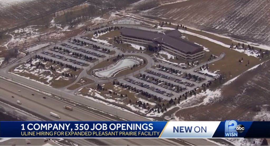 Uline continues to grow, hopes to add 350 new employees; The company