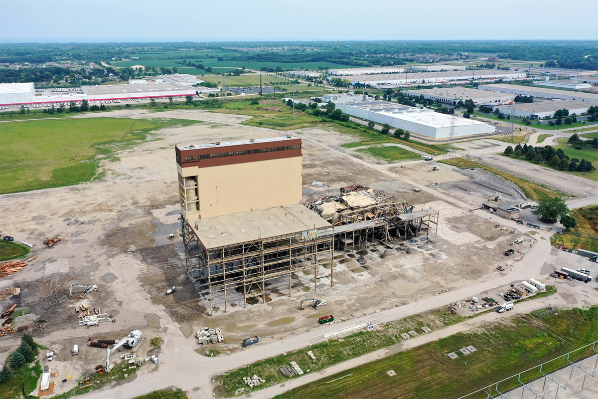 Plans for redevelopment of former Pleasant Prairie power plant