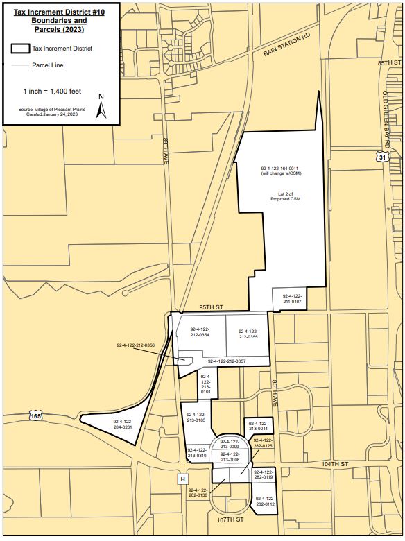 Boundaries Established for Tax Incremental District No. 10 in the